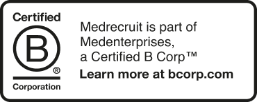 Medrecruit is part of Medenterprises, a Certified B Corp